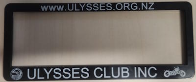 Picture of Number plate surround - bike